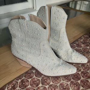 Betsey Johnson Emory Rhinestone Boot